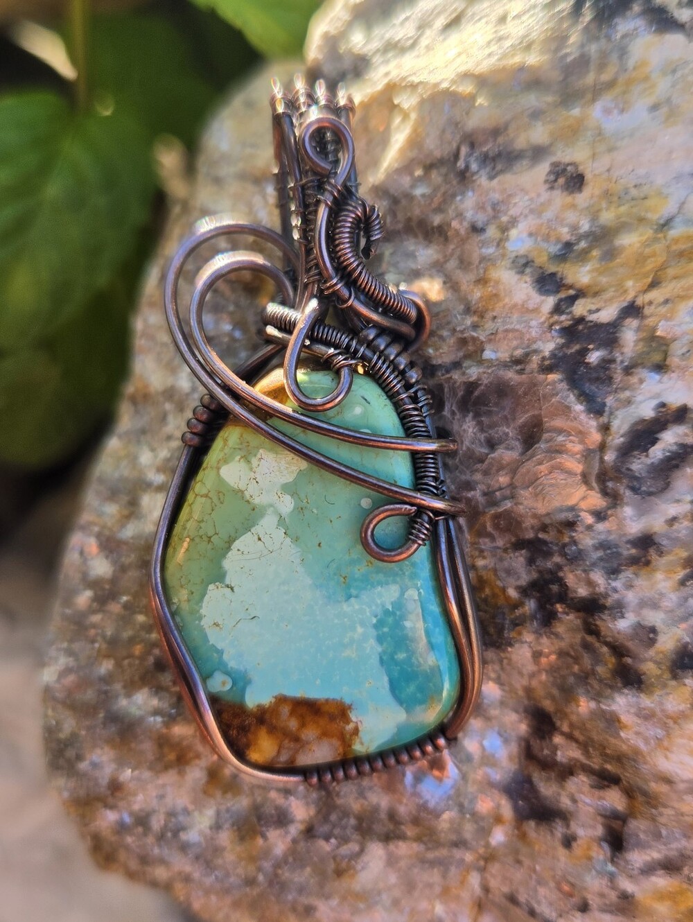 Royston Turquoise Pendant